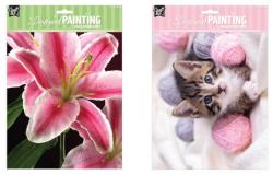 Diamantové malování mozaika A4 příroda Diamond Painting 3 druhy