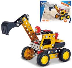 MALÝ MECHANIK Kolový bagr 155 dílků kovová (stavebnice) typu Merkur MALÝ MECHANIK Kolový bagr 155 dílků kovová (stavebnice) typu Merkur