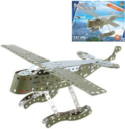 MALÝ MECHANIK Letadlo Hydroplán 242 dílků kovová (stavebnice) typu Merkur MALÝ MECHANIK Letadlo Hydroplán 242 dílků kovová (stavebnice) typu Merkur