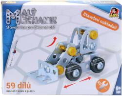 MALÝ MECHANIK Stavební technika 6 druhů kov (stavebnice) typu Merkur