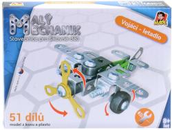 MALÝ MECHANIK Vojenská technika kovová (stavebnice) typu Merkur 6 druhů