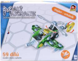MALÝ MECHANIK Vojenská technika kovová (stavebnice) typu Merkur 6 druhů