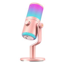 Maono DM30RGB růžový mikrofon