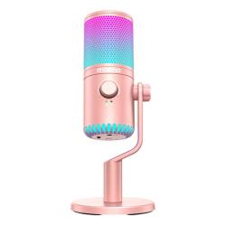 Maono DM30RGB růžový mikrofon
