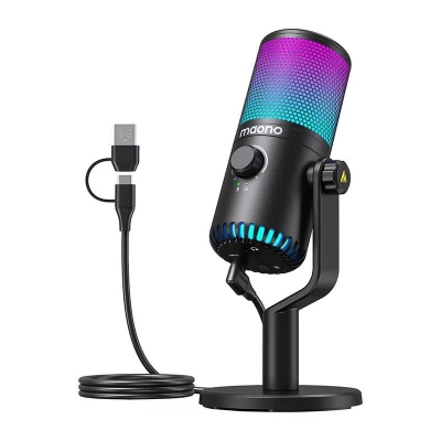 Maono Herní mikrofon DM30RGB (černý)