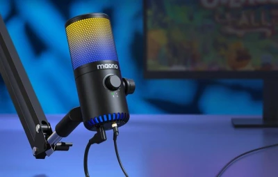 Maono Herní mikrofon DM30RGB (černý)