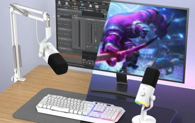 Maono Mikrofon PD100X (bílý)