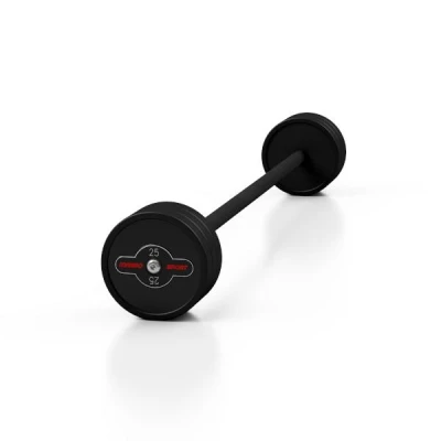 MARBO MW-SG-25 25 kg černá rovná obouruční činka