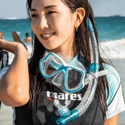 Mares Dámské triko RASHGUARD LOOSE FIT SHE DIVES, krátký rukáv