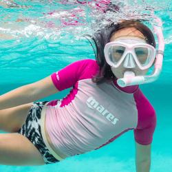 Mares Dívčí lycrové triko RASHGUARD JUNIOR, kr.ruk.