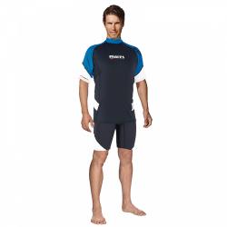 Mares Pánské lycrové triko RASHGUARD LOOSE FIT, krátký rukáv
