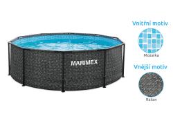 Marimex Florida 3,05x0,91 m bazén se skimmerem - motiv RATAN