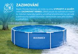 Marimex Bazén Florida 3,66x0,99 m bez příslušenství