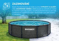Marimex Bazén Florida 3,66x0,99 m RATAN bez príslušenstva