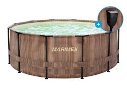 Marimex Bazén Florida 3,66x0,99 m se skimmerem- motiv TEAK