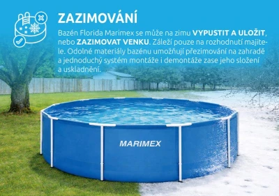 Marimex Bazén Florida 3,66x1,22 bez příslušenství