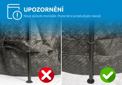 Marimex Florida 3,66x1,22 m bazén se skimmerem - motiv RATAN