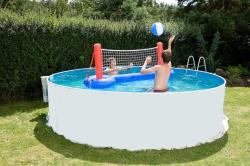 Marimex Bazén Orlando 3,66x0,91 m s příslušenstvím - motiv bilý