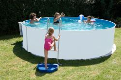 Marimex Bazén Orlando 3,66x0,91 m s příslušenstvím - motiv bilý