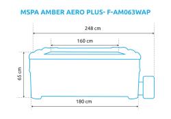 Marimex MSPA AMBER AERO PLUS- F-AM063WAP Bazén vířivý