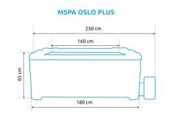 Marimex Bazén vířivý MSPA OSLO PLUS F-OS063WP