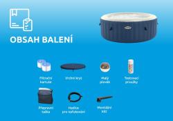Marimex Bazén vířivý nafukovací Pure Spa - Bubble HWS -modrý -Intex 28486EX