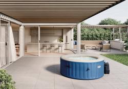 Marimex Bazén vířivý nafukovací Pure Spa - Bubble HWS -modrý -Intex 28486EX