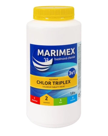 Marimex chlor Triplex 1,6 kg (tableta) Marimex chlor Triplex 1,6 kg (tableta)
