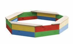 Marimex Pískoviště osmihranné barevné - T-Wood