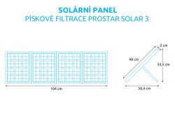 Marimex ProStar Solar 3 Filtrace bazénová + sleva 300,- na příslušenství