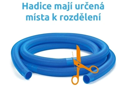 Marimex Hadice v metráži O 5/4[34] (32 mm) - balení 10 m (modrá)