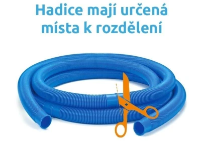 Marimex Hadice v metráži O 6/4[34] (38 mm) - díl 1 m (VÝPRODEJ)