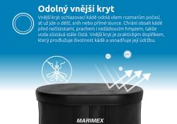 Marimex Káď ochladzovacia ovál 125x75x77cm čierna