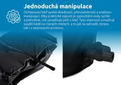 Marimex Káď ochladzovacia ovál 125x75x77cm čierna