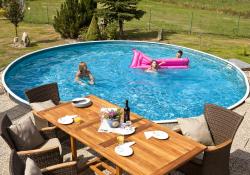 Marimex Orlando 3,05 x 0,91 m RATAN, bazén, fólie, skimmer