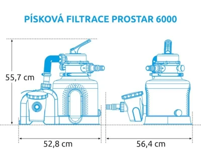 Marimex Písková filtrace ProStar 6000 (VÝPRODEJ)