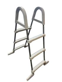 Marimex Schůdky k bazénům - výška stěny do 0,91 m ŠEDÉ (VÝPRODEJ)