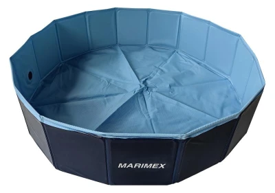 Marimex Skládací bazén pro psy - O 120 cm modrý
