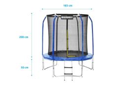 Marimex Trampolína Standard 183 cm + vnitřní ochranná síť + schůdky ZDARMA