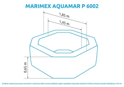 Marimex AQUAMAR P6002 vířivý bazén