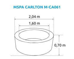 Marimex MSPA Carlton M-CA062 vířivý bazén