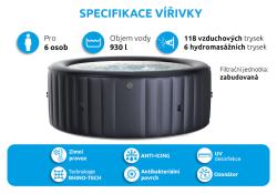 Marimex MSPA Carlton M-CA062 vírivý bazén