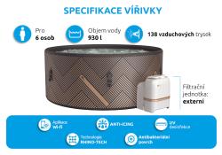 MSPA Mono F-MO062W bazén vírivý + zľava 500,- na príslušenstvo