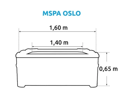 Marimex Vířivý bazén MSPA OSLO