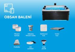 Marimex Vířivý bazén MSPA OSLO F-OS063W + sleva 1000,- na příslušenství