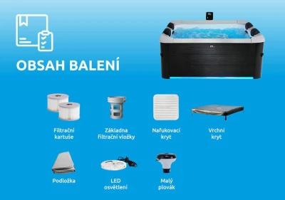 Marimex Vířivý bazén MSPA OSLO F-OS063W + sleva 1000,- na příslušenství