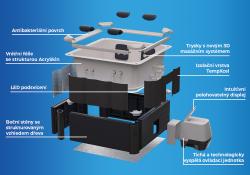 Marimex Vířivý bazén MSPA OSLO F-OS063W + sleva 1000,- na příslušenství