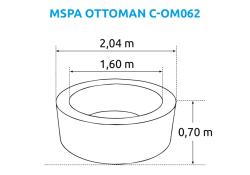 Marimex MSPA Ottoman C-OM062 vířivý bazén