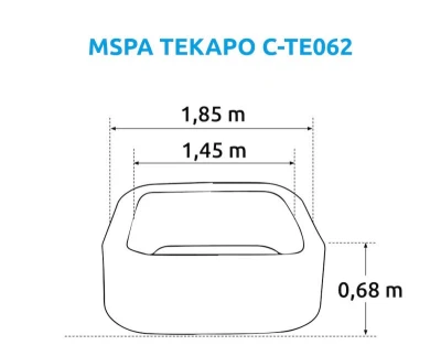 Marimex Bazén vířivý MSPA Tekapo C-TE062