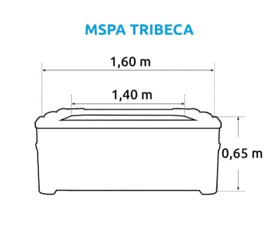 Marimex MSPA TRIBECA Vířivý bazén